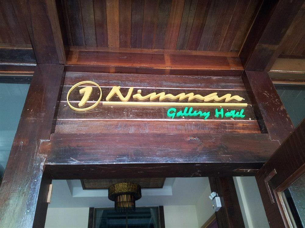 1 Nimman Gallery Hotel Chiang Mai Exterior foto